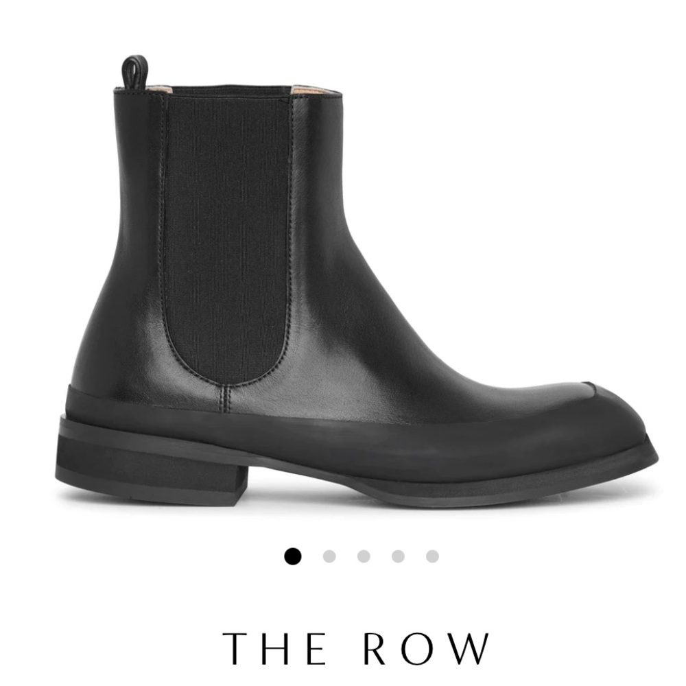 The Row “the garden Chelsea boot”